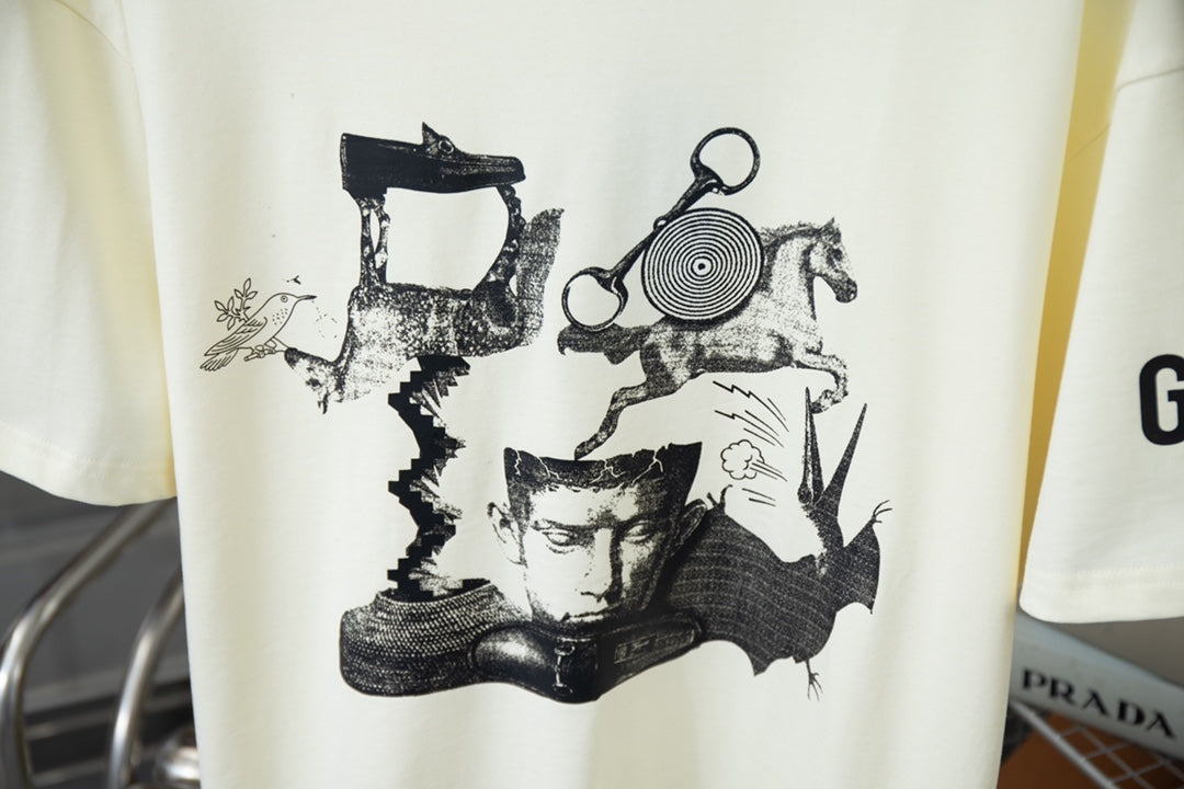 Nouveau T-shirt respirant en coton 0409